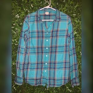 J.CREW Plaid Button Down
